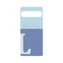 プレミアムパネル with SnapMag［ オリジナル - initial two tone - L blue ］