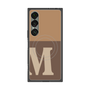 プレミアムパネル with SnapMag［ オリジナル - initial two tone - M brown ］