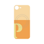 プレミアムパネル with SnapMag［ オリジナル - initial two tone - P orange ］