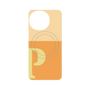 プレミアムパネル with SnapMag［ オリジナル - initial two tone - P orange ］