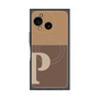 プレミアムパネル with SnapMag［ オリジナル - initial two tone - P brown ］