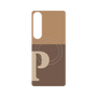 プレミアムパネル with SnapMag［ オリジナル - initial two tone - P brown ］