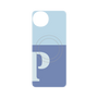 プレミアムパネル with SnapMag［ オリジナル - initial two tone - P blue ］