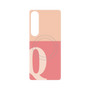 プレミアムパネル with SnapMag［ オリジナル - initial two tone - Q pink ］