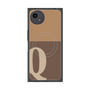 プレミアムパネル with SnapMag［ オリジナル - initial two tone - Q brown ］