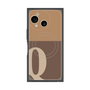 プレミアムパネル with SnapMag［ オリジナル - initial two tone - Q brown ］