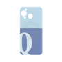 プレミアムパネル with SnapMag［ オリジナル - initial two tone - Q blue ］
