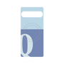 プレミアムパネル with SnapMag［ オリジナル - initial two tone - Q blue ］