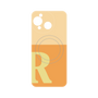 プレミアムパネル with SnapMag［ オリジナル - initial two tone - R orange ］