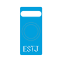 プレミアムパネル with SnapMag［ オリジナル - ESTJ 幹部 - アルファベット - ブルー ］
