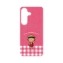 プレミアムパネル with SnapMag［ ちびまる子ちゃん - ピンクチェック ］