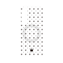 プレミアムパネル with SnapMag［ CASEPLAY Crown dots Black - ケースプレイ・クラウン・ドッツ ブラック ］