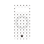 プレミアムパネル with SnapMag［ CASEPLAY Crown dots Black - ケースプレイ・クラウン・ドッツ ブラック ］
