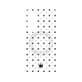 プレミアムパネル with SnapMag［ CASEPLAY Crown dots Black - ケースプレイ・クラウン・ドッツ ブラック ］
