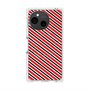 プレミアムパネル with SnapMag［ Small Stripe - Red × Black ］