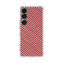 プレミアムパネル with SnapMag［ Small Stripe - Red × Black ］