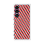 プレミアムパネル with SnapMag［ Small Stripe - Red × Black ］
