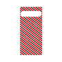 プレミアムパネル with SnapMag［ Small Stripe - Red × Black ］