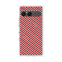 プレミアムパネル with SnapMag［ Small Stripe - Red × Black ］