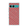 プレミアムパネル with SnapMag［ Small Stripe - Red × Black ］