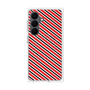 プレミアムパネル with SnapMag［ Small Stripe - Red × Black ］