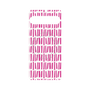 プレミアムパネル with SnapMag［ Nordic - Pink ］