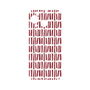 プレミアムパネル with SnapMag［ Nordic - Red ］