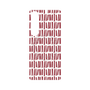 プレミアムパネル with SnapMag［ Nordic - Red ］
