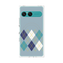 プレミアムパネル with SnapMag［ Nordic Argyle - Blue ］