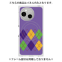 プレミアムパネル with SnapMag［ Nordic Argyle - Purple ］
