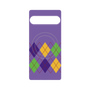 プレミアムパネル with SnapMag［ Nordic Argyle - Purple ］