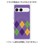 プレミアムパネル with SnapMag［ Nordic Argyle - Purple ］