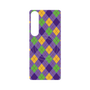 プレミアムパネル with SnapMag［ Argyle - Purple ］