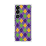 プレミアムパネル with SnapMag［ Argyle - Purple ］
