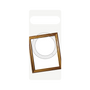 プレミアムパネル with SnapMag［ Photo Frame - White ］