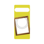 プレミアムパネル with SnapMag［ Photo Frame - Yellow ］