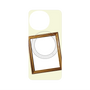 プレミアムパネル with SnapMag［ Photo Frame - Ivory ］