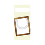 プレミアムパネル with SnapMag［ Photo Frame - Ivory ］