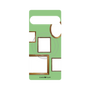 プレミアムパネル with SnapMag［ Photo Frames - Light Green ］