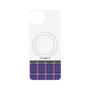 プレミアムパネル with SnapMag［ CASEPLAY Tartan Check - Purple ］
