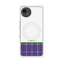 プレミアムパネル with SnapMag［ CASEPLAY Tartan Check - Purple ］