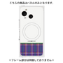 プレミアムパネル with SnapMag［ CASEPLAY Tartan Check - Purple ］