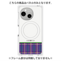 プレミアムパネル with SnapMag［ CASEPLAY Tartan Check - Purple ］