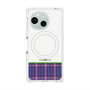 プレミアムパネル with SnapMag［ CASEPLAY Tartan Check - Purple ］