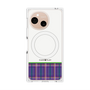 プレミアムパネル with SnapMag［ CASEPLAY Tartan Check - Purple ］
