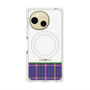 プレミアムパネル with SnapMag［ CASEPLAY Tartan Check - Purple ］