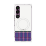 プレミアムパネル with SnapMag［ CASEPLAY Tartan Check - Purple ］