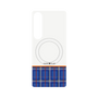 プレミアムパネル with SnapMag［ CASEPLAY Tartan Check - Blue ］