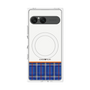 プレミアムパネル with SnapMag［ CASEPLAY Tartan Check - Blue ］