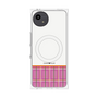 プレミアムパネル with SnapMag［ CASEPLAY Tartan Check - Pink ］